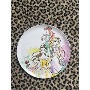 Disney Princess Aurora, Belle & Rapunzel 10" Melamine Plate ZAK Kids Plate Dish